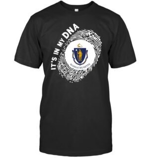 Massachusetts dna t shirt