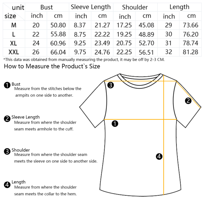 4 Sides Simple Design Print Cotton Unisex V-Neck T-Shirt - Image 8